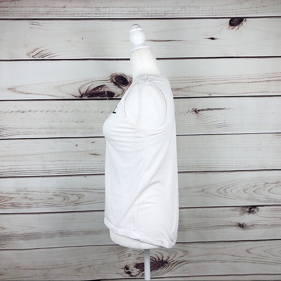 MODERN LUX Fiancé White Muscle Tank Top XS - Picture 5 of 7